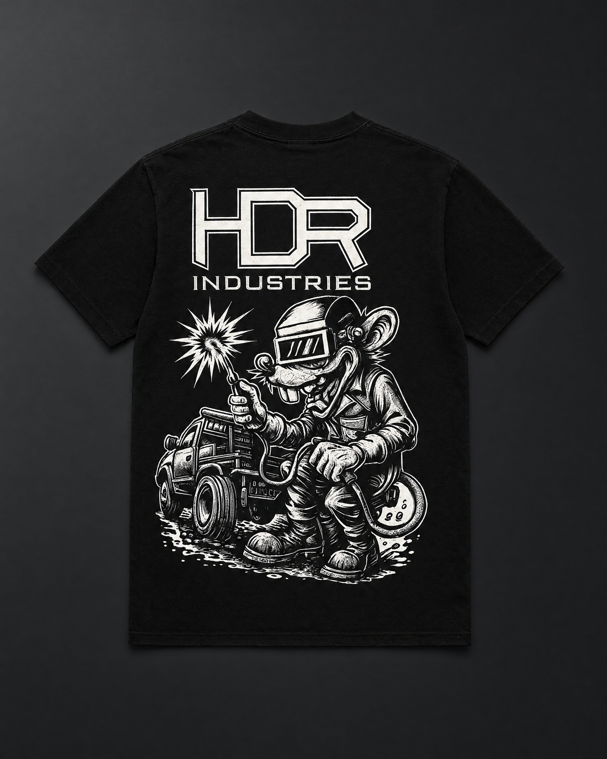 HDR Rat Rod — Noir · XS à 3XL